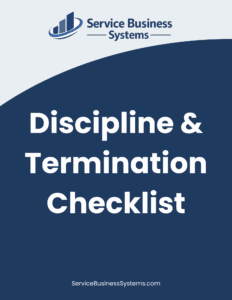 Discipline & Termination Checklist